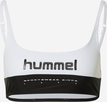 Hummel Bralette Bikini Top in Black: front