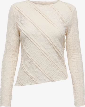 Top di ONLY in beige: frontale