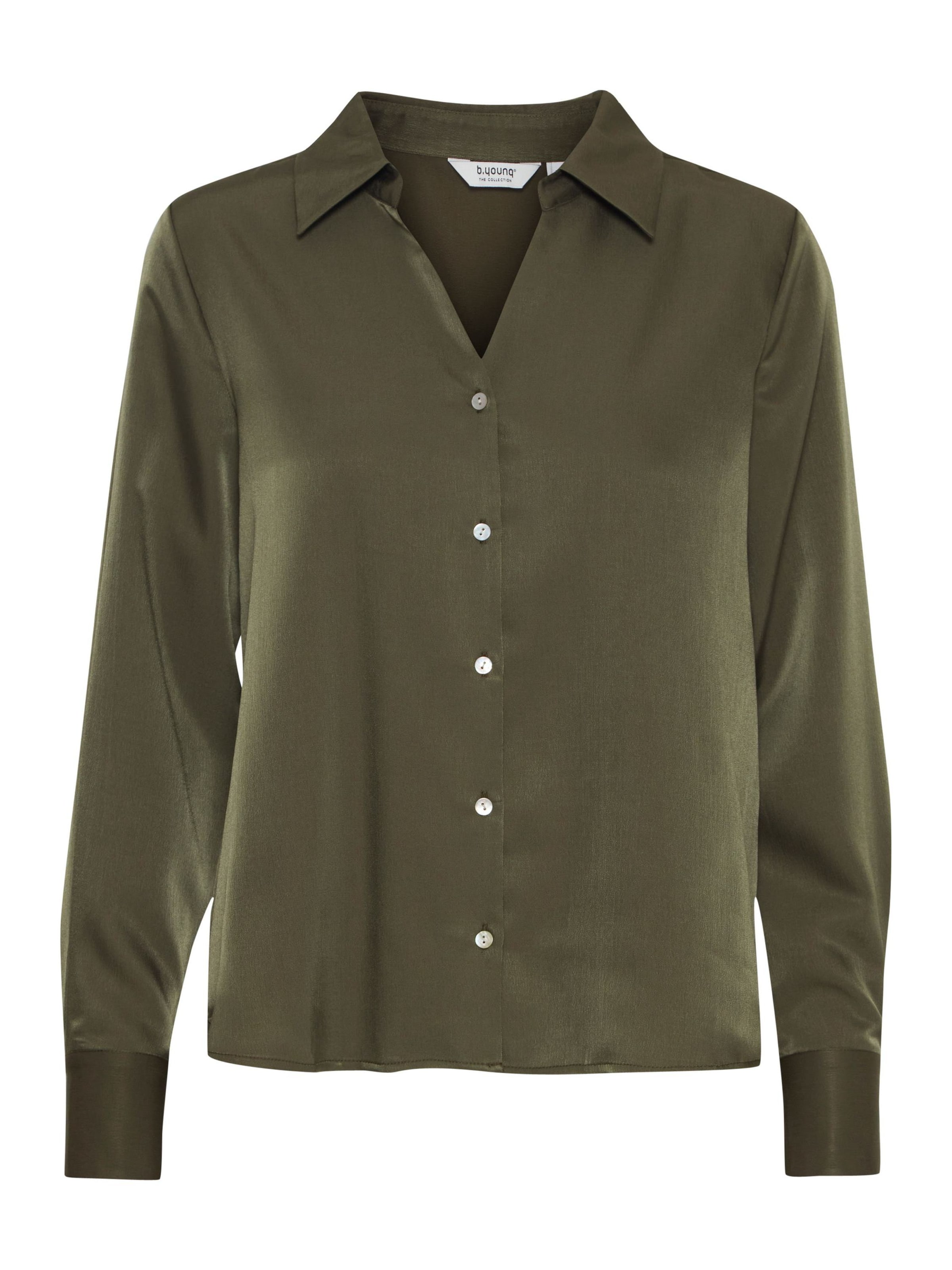 b.young Bluse 'Dolora' i grøn: forside