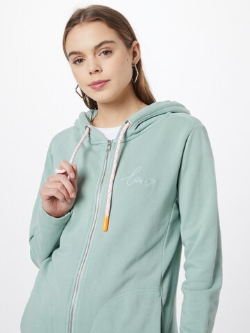 LIEBLINGSSTÜCK Sweatjacke 'Casidy' in Grün