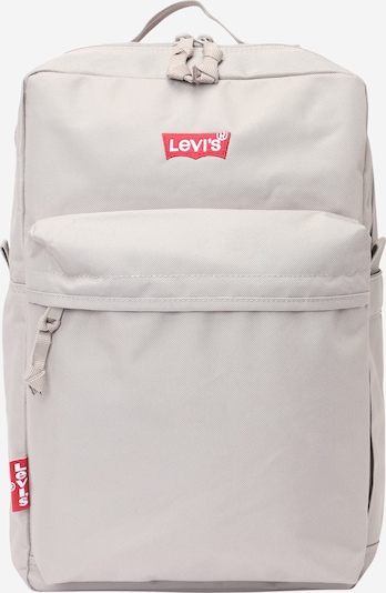 LEVI'S ® Reppu värissä beigenharmaa / karmiininpunaine / valkoinen, Tuotenäkymä
