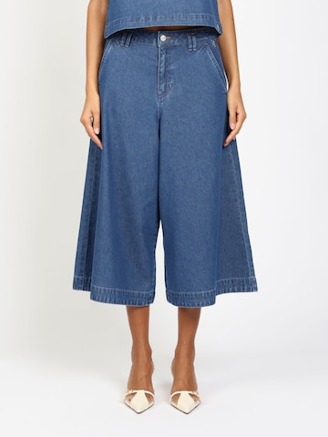 Gang Loosefit Broek '94SCALA CULOTTE ' in Blauw: voorkant