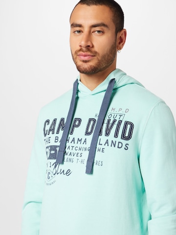 CAMP DAVID Sweatshirt in Grün