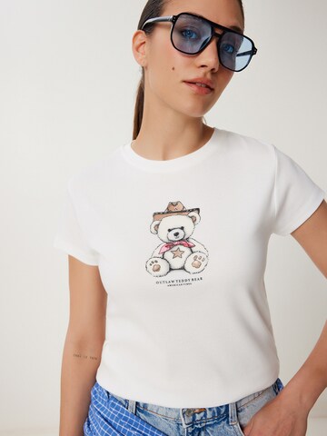 T-shirt Happiness İstanbul en beige