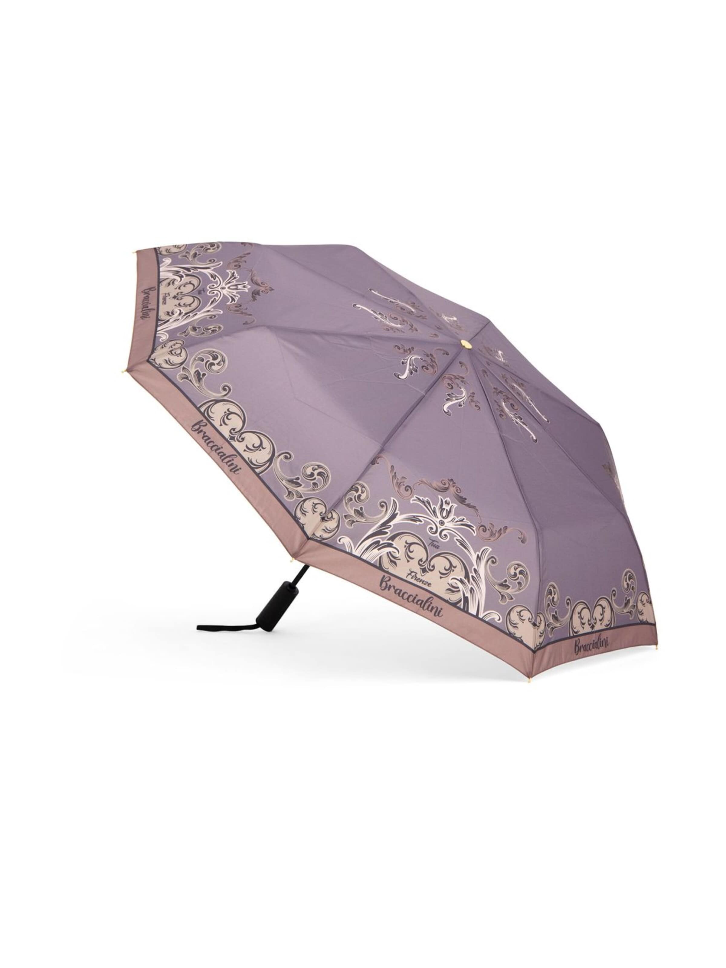 Parapluie 'Queen' Braccialini en marron