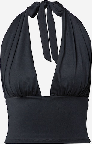 NLY by Nelly Top in Black: front