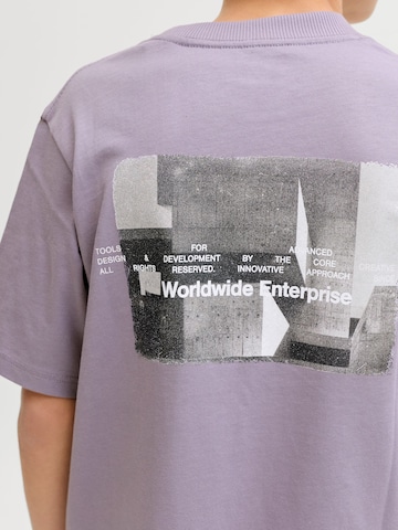 Jack & Jones Junior Shirt in Purple