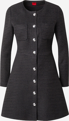 HUGOKošulja haljina 'Karema-1' - crna boja: prednji dio