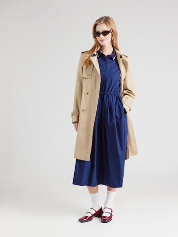 Robe-chemise UNITED COLORS OF BENETTON en bleu
