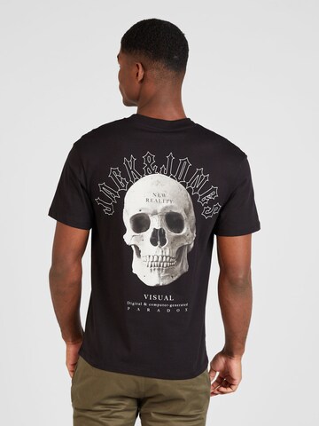 JACK & JONES T-Shirt 'LINK' in Schwarz