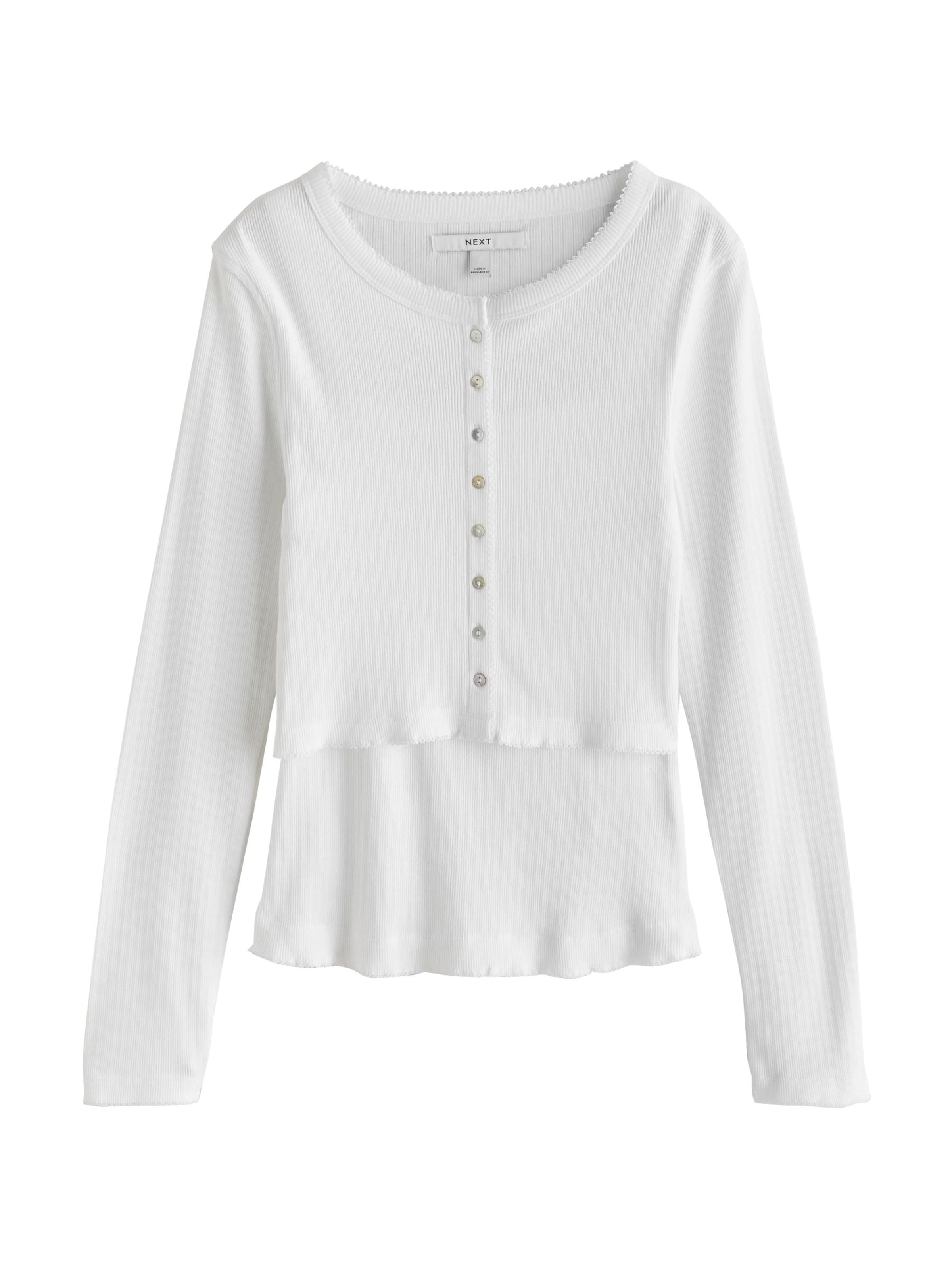 Next Shirt in S in de kleur Wit, Productweergave