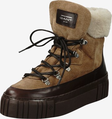 GANT Snowboots in Bruin: voorkant