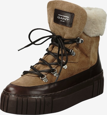 GANT Snow Boots in Brown: front