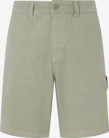 Pepe Jeans Regular Pants in Green: front
