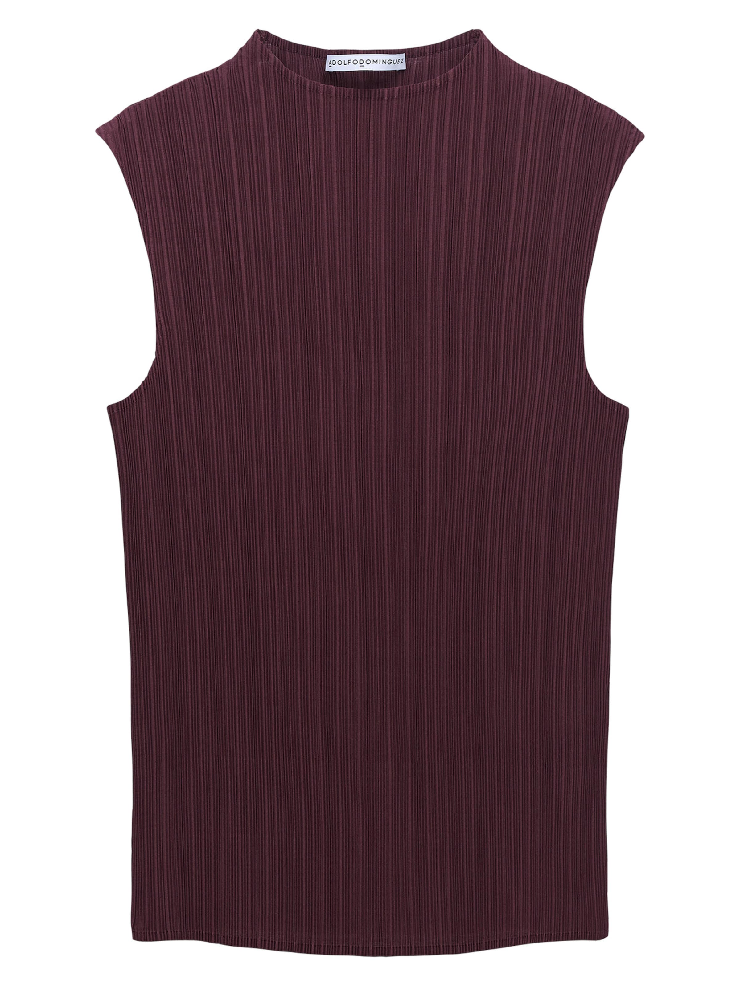 Haut Adolfo Dominguez en rouge : devant