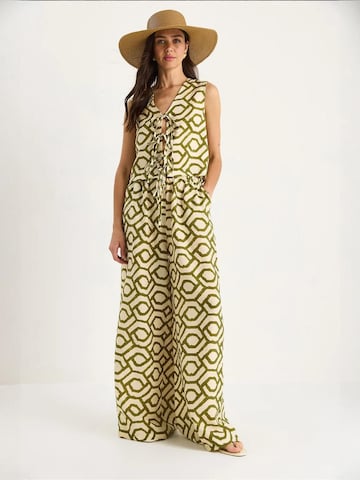 Completo pantalone di Bianco Lucci in giallo