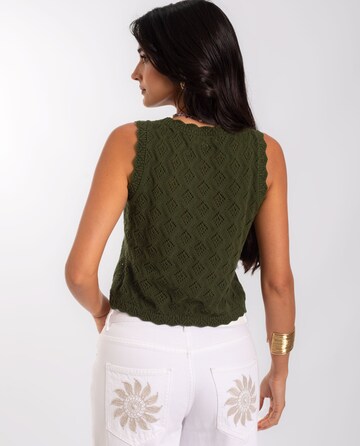 Tops en tricot THE-ARE en vert