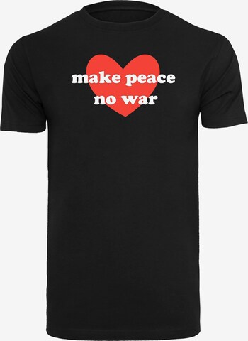 T-Shirt 'Peace' Merchcode en noir : devant