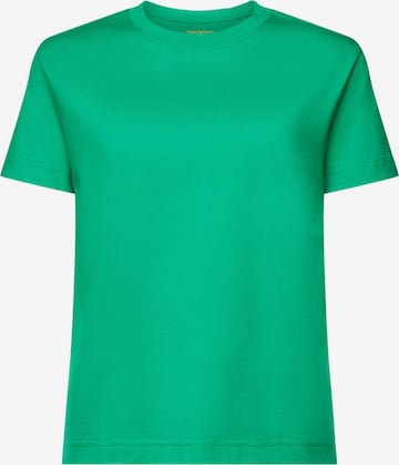 T-shirt 'Ayn' ESPRIT en vert : devant