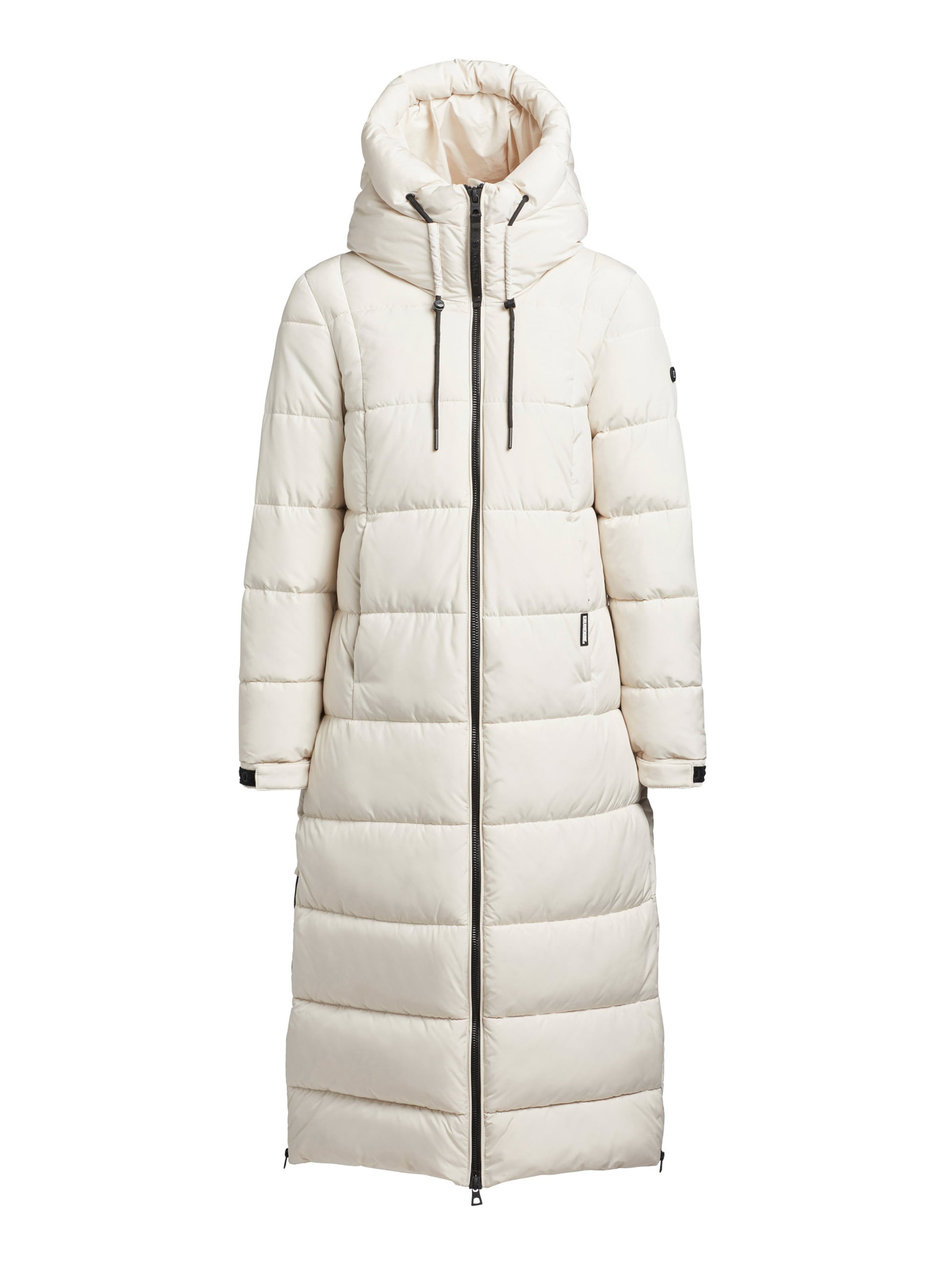 khujo Χειμερινό παλτό 'Deria2' σε λευκό: μπροστά