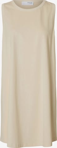 smėlio SELECTED Suknelė 'SLFEssential': priekis