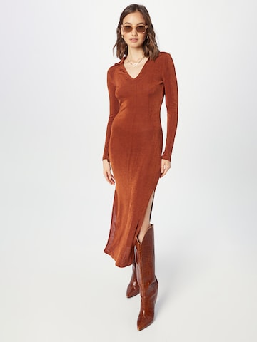 Daisy Street Dress in Brown