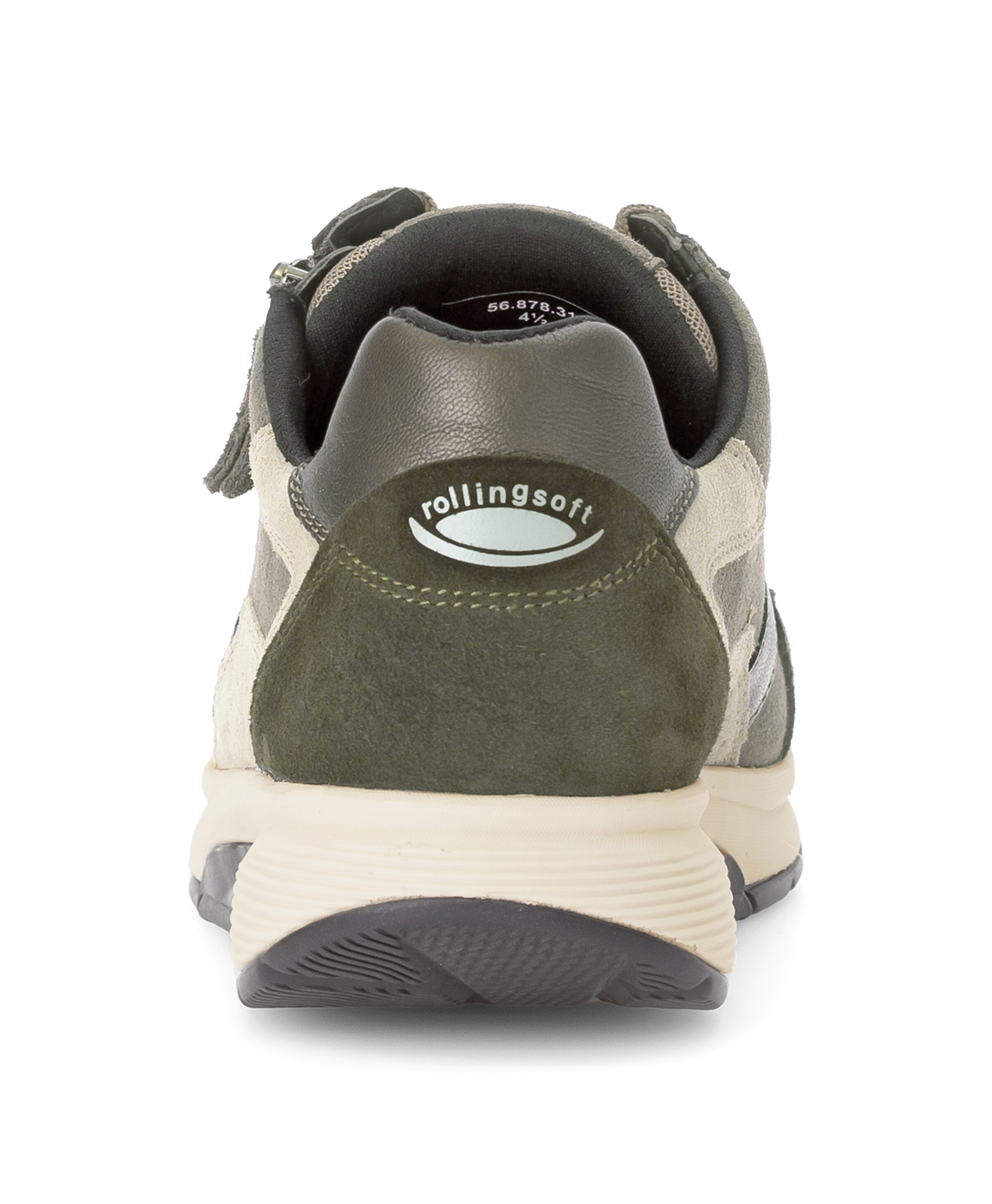 Gabor Rollingsoft Lace-Up Shoes in Green