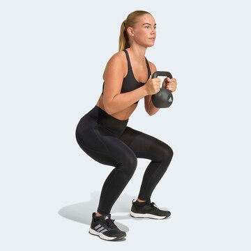 ADIDAS PERFORMANCE Bralette Sports Bra in Black