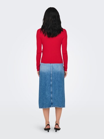 Pull-over 'ONLKaya' ONLY en rouge
