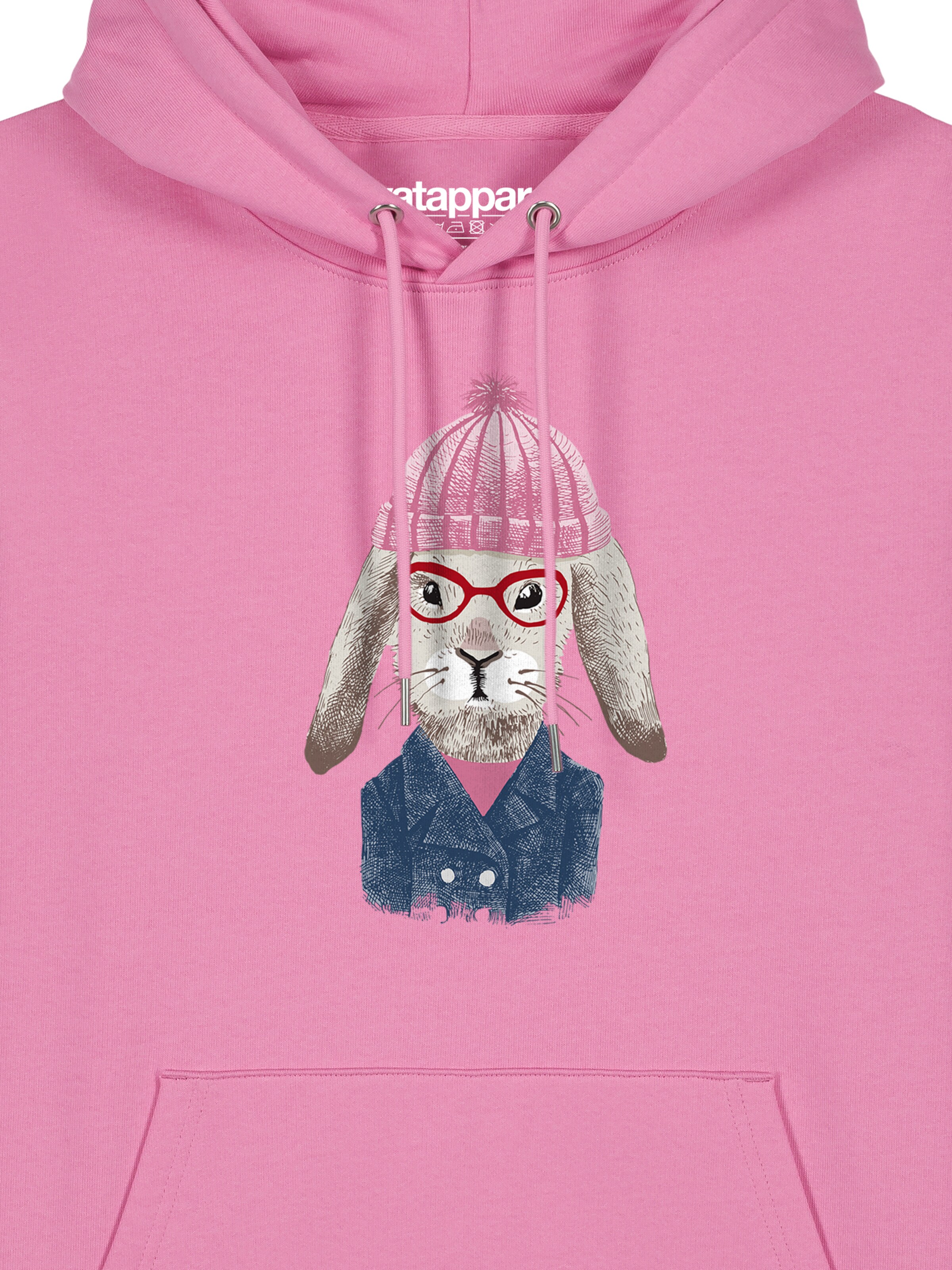Sweat-shirt 'Hase' Watapparel en rose