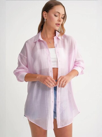MixRay Blouse in Pink