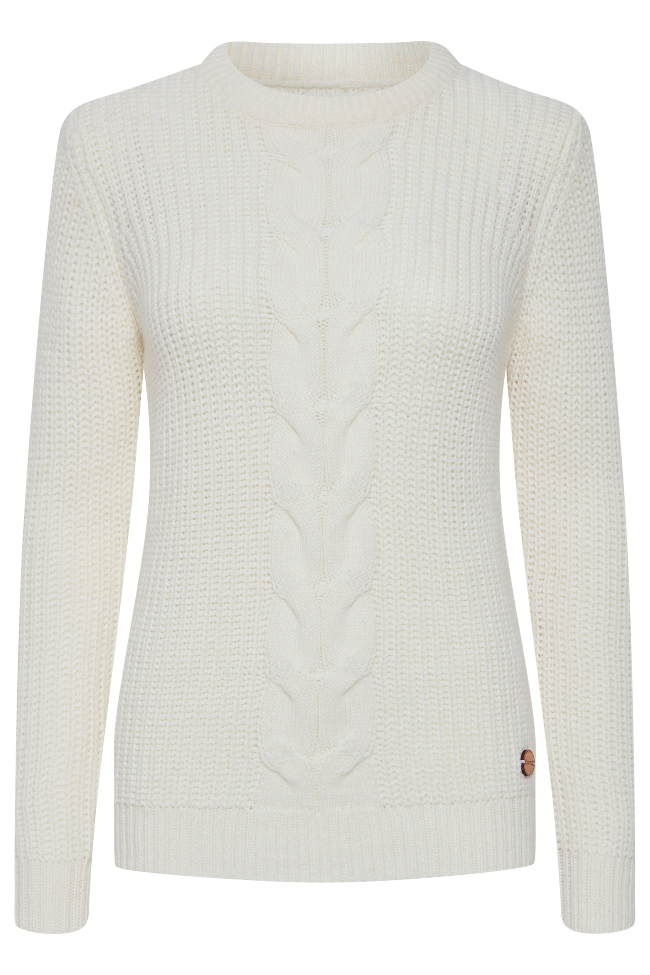 Oxmo Pullover 'Natasja' in Weiß: Vorderseite