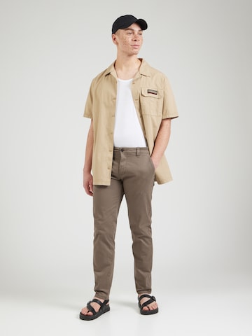 regular Pantaloni chino 'Brent' di Matinique in marrone