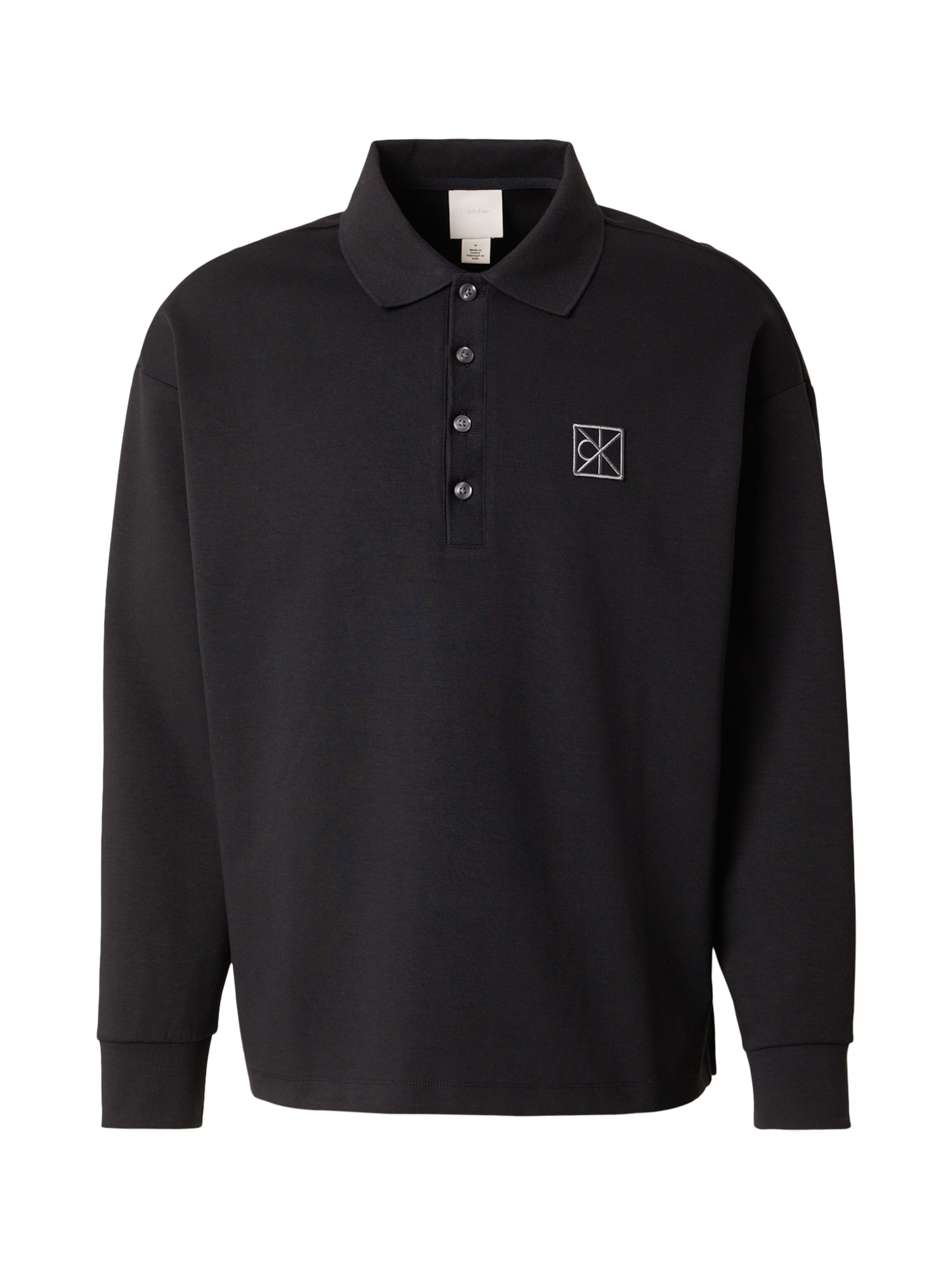 T-Shirt Calvin Klein en noir : devant