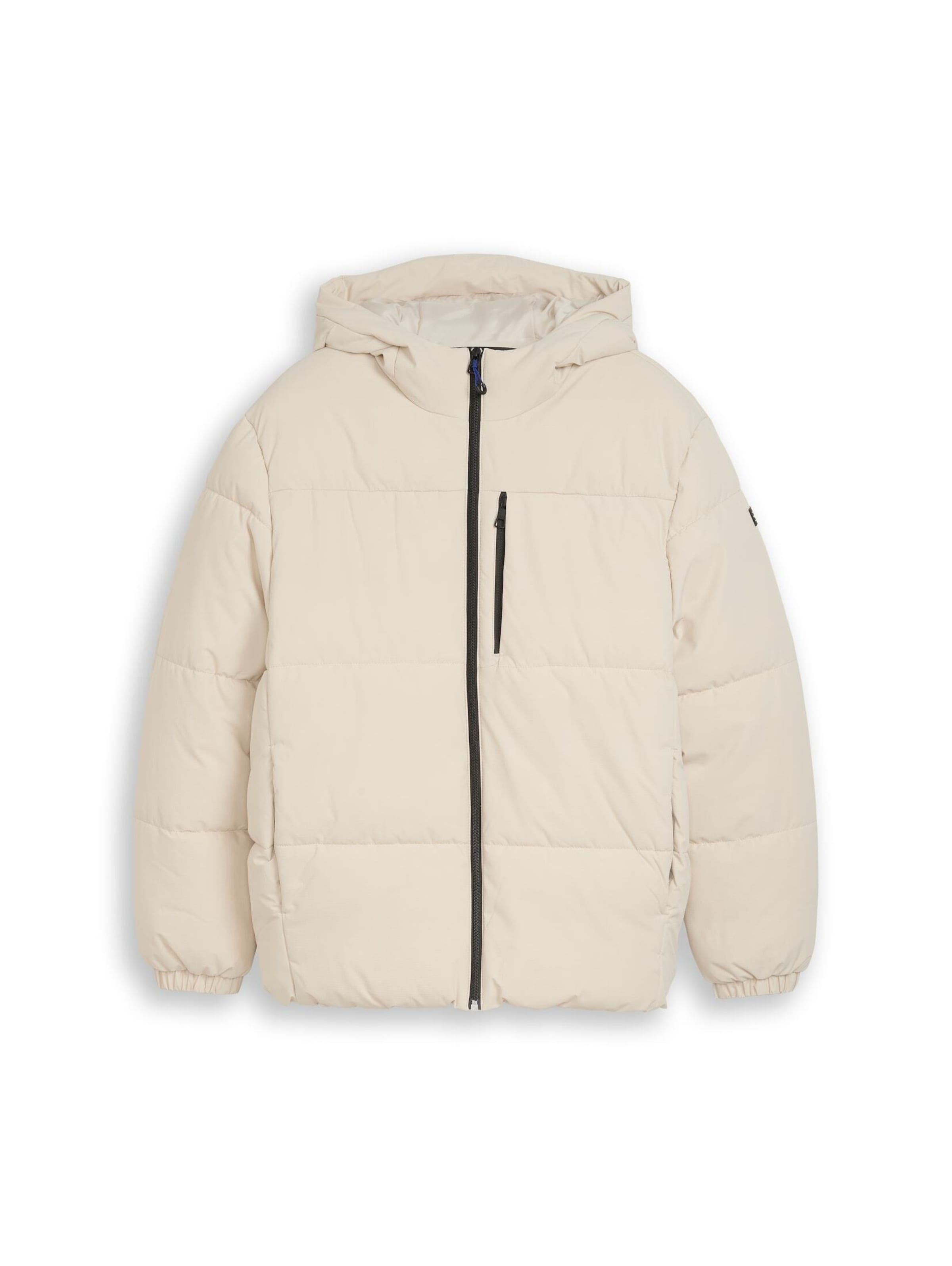 TOM TAILOR DENIM Jacke in Beige: Vorderseite