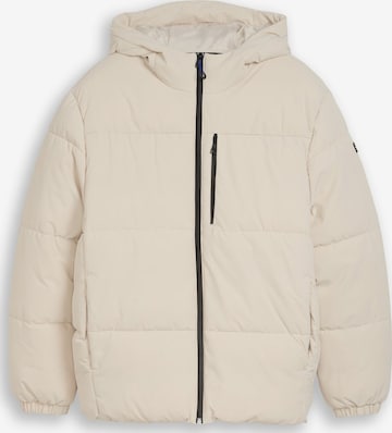 TOM TAILOR DENIM Jacke in Beige: Vorderseite