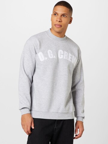 ABOUT YOU Sweatshirt 'Burak' in Grau: predná strana