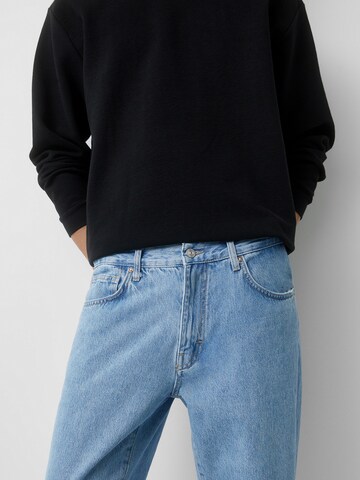 Regular Jeans de la Pull&Bear pe albastru