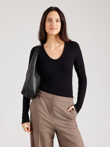 GAP Tričko 'LUXE MOD' - Čierna: predná strana