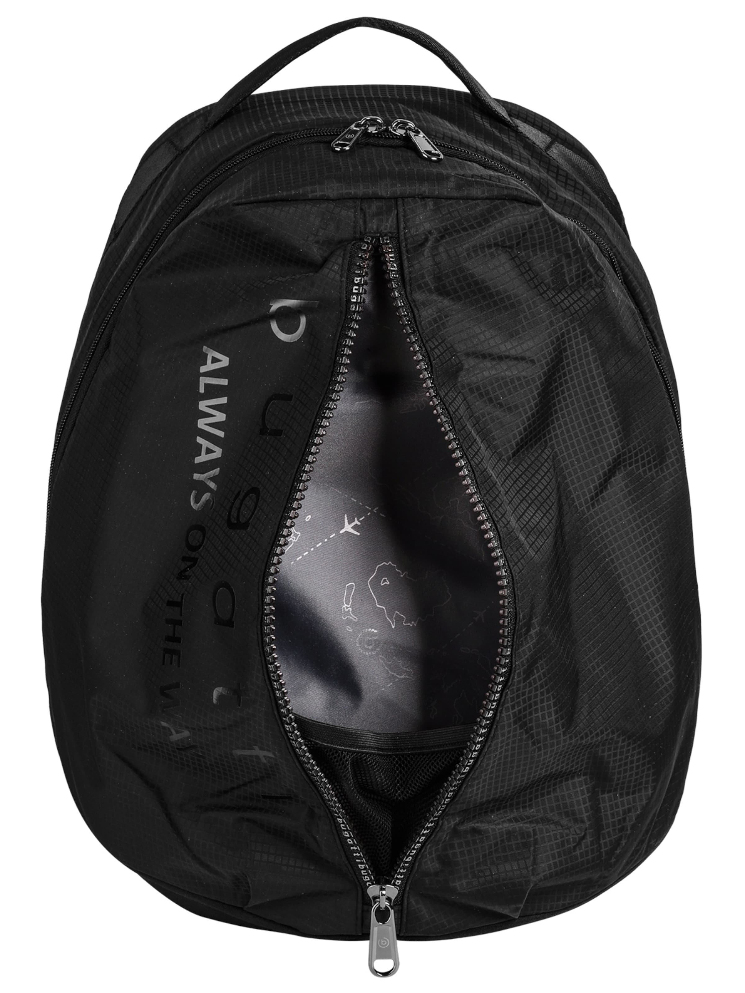 Sac à dos 'LETTER'S' bugatti en noir