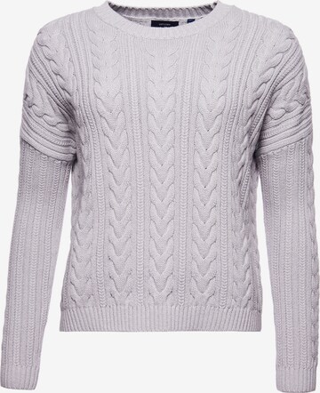 Superdry Pullover in Grau: predná strana