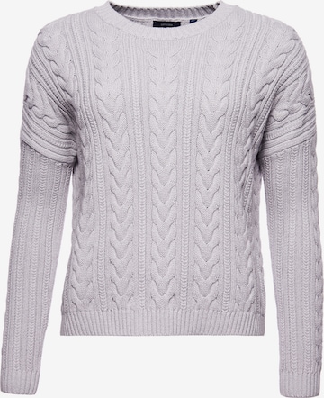 Superdry Sweater in Grey: front