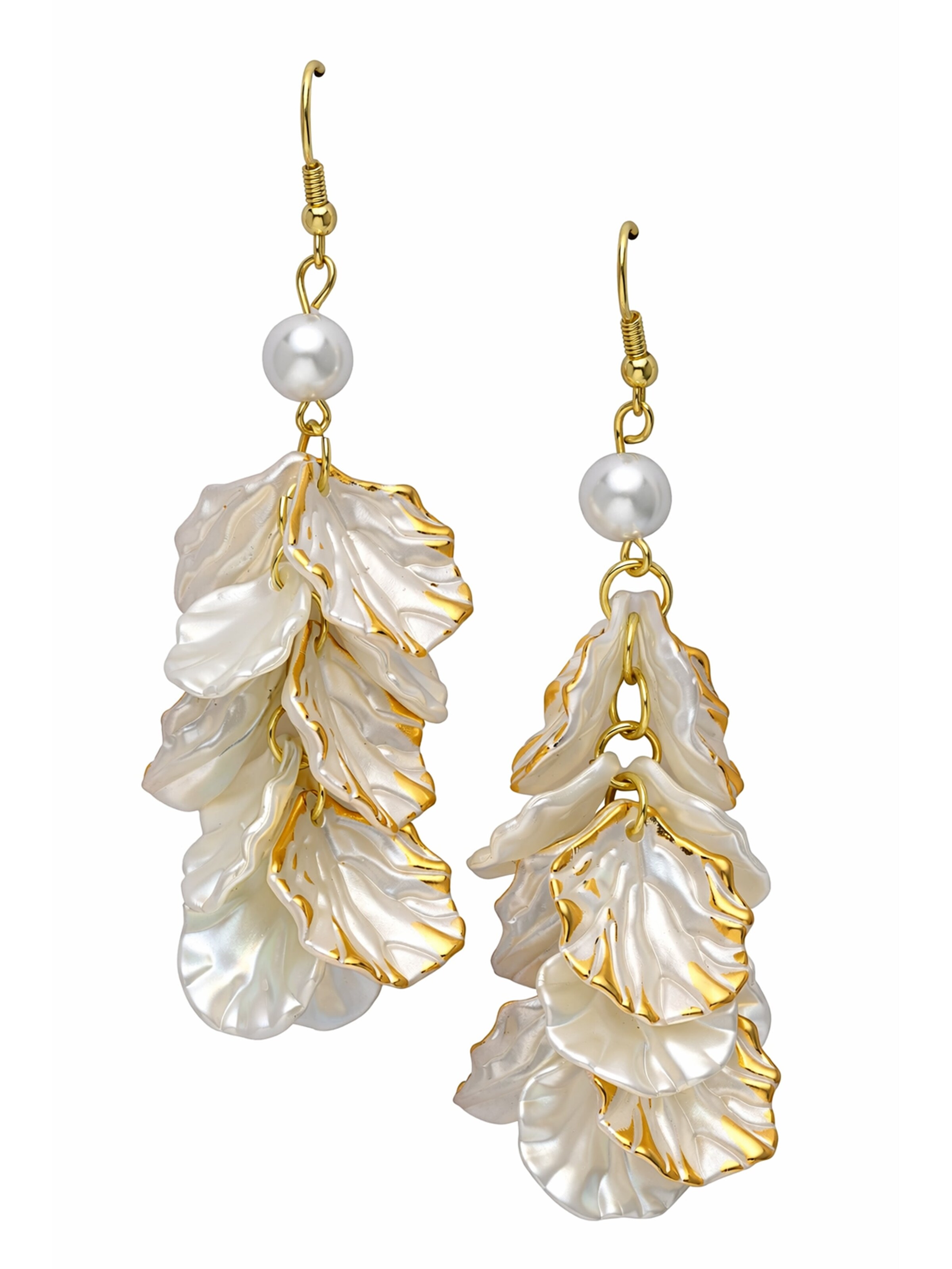 AVANT-GARDE PARIS Øreringe i hvid, Produktvisning