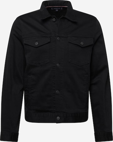 TOMMY HILFIGER Prehodna jakna | črna barva: sprednja stran