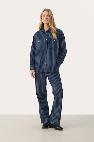 Part Two Bluse 'Collette' i blå