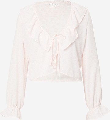 Monki Blouse 'Yanni' in Pink: front