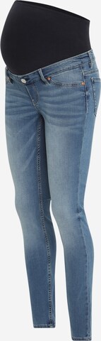 Lindex Maternity Regular Jeans 'Tova' in Blauw: voorkant