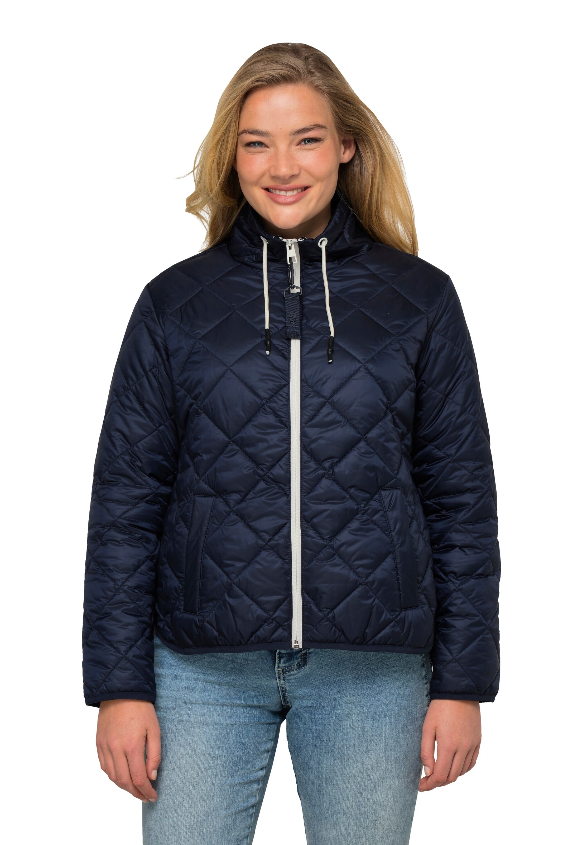 LAURASØN Tussenjas in Blauw: voorkant