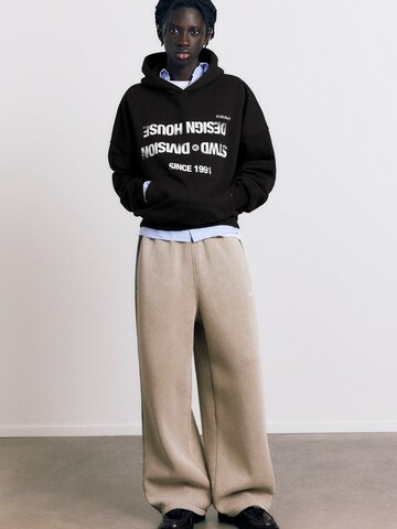 Pull&Bear Sweatshirt 'SUDADERA' i sort