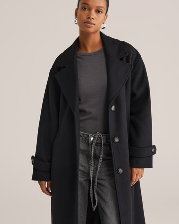 Manteau mi-saison WE Fashion en noir
